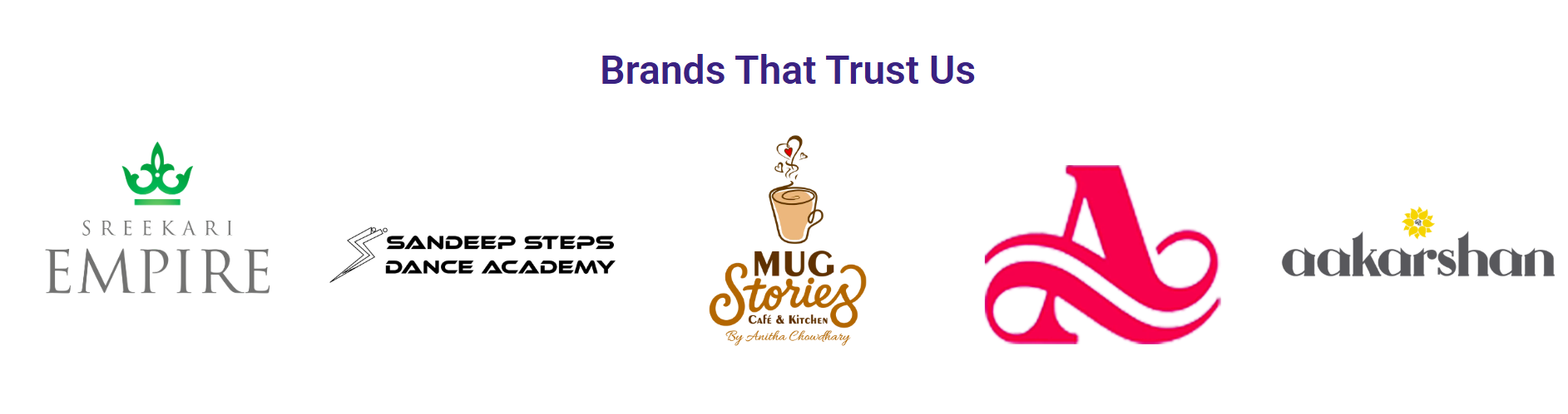 Brands that trust us